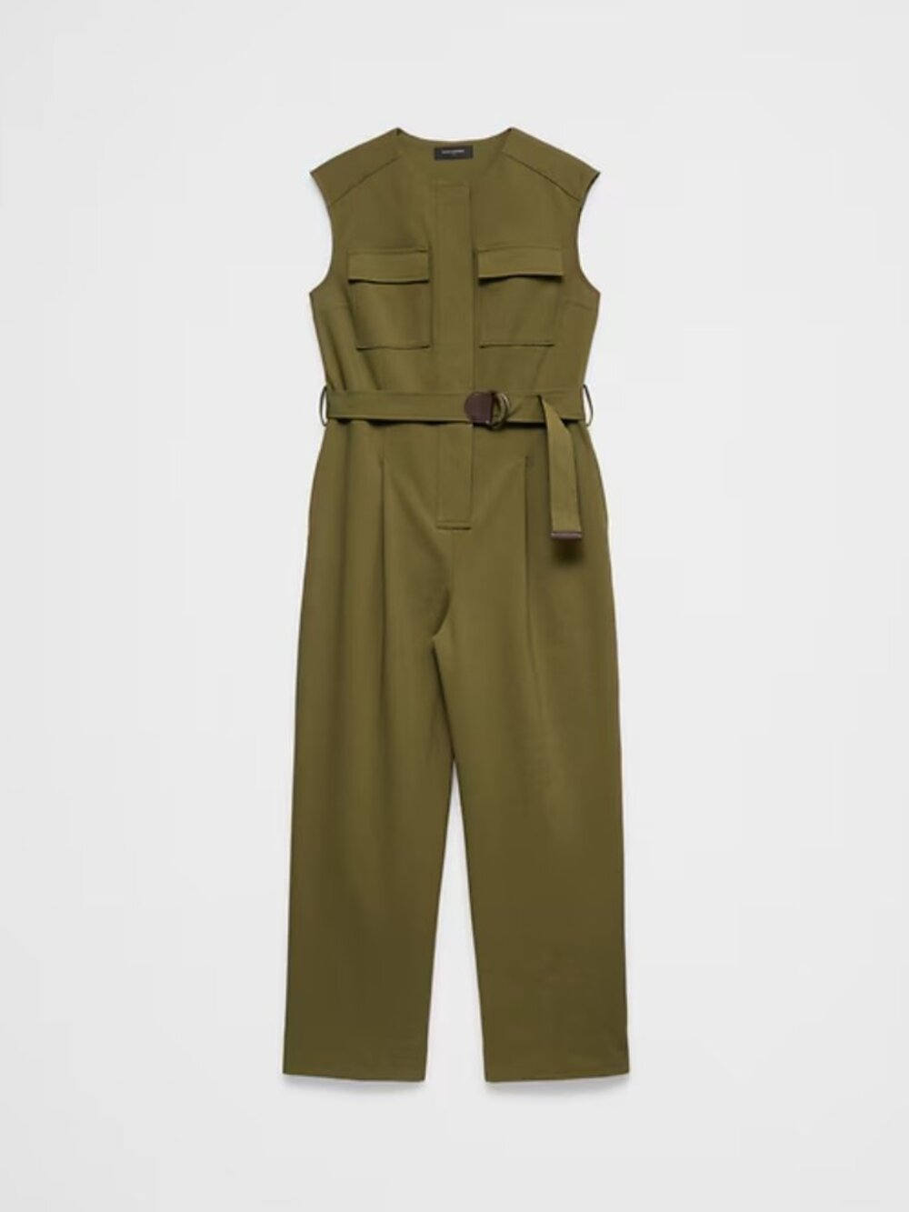 Banana Republic Utility Sateen Jumpsuit, Black 10 - Picture 4 of 9